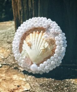 Gương mini sò ngọc trắng