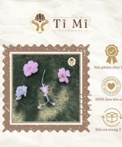 Dây điện thoại trắng bươm bướm hồng