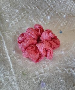 Dây cột tóc hồng trơn